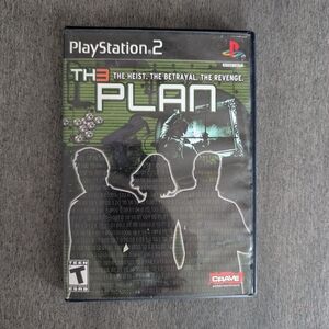 PS2 Sony Playstation 2 The 3rd Plan (The Plan) Video Game 🎮